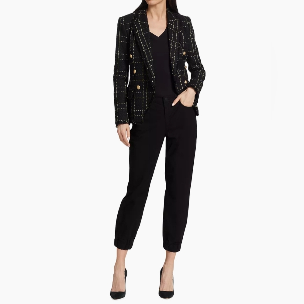 L'agence Mirabel Tapered Flight Pants Black Women's 32 EUC‎ $265